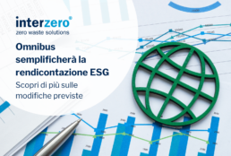 Mondo stilizzato, sullo sfondo un grafico.